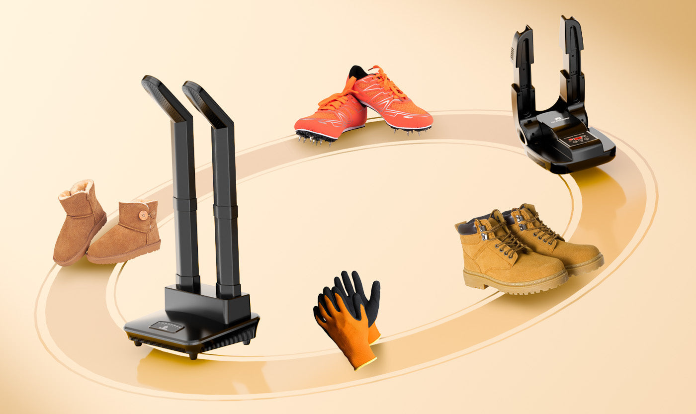 Boot Dryer, Intelligent Temperature Control, Fast And Thorough Drying, 360-Degree Circulation Of Hot Air Home Shoe Dryer For Winter Boots Boot Dryer, Intelligent Temperature Control, Fast And Thorough Drying, 360-Degree Circulation Of Hot Air Home Shoe Dryer For Winter Boots