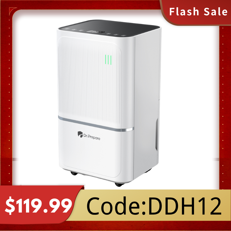 DR.PREPARE 38 Pints Home Dehumidifier