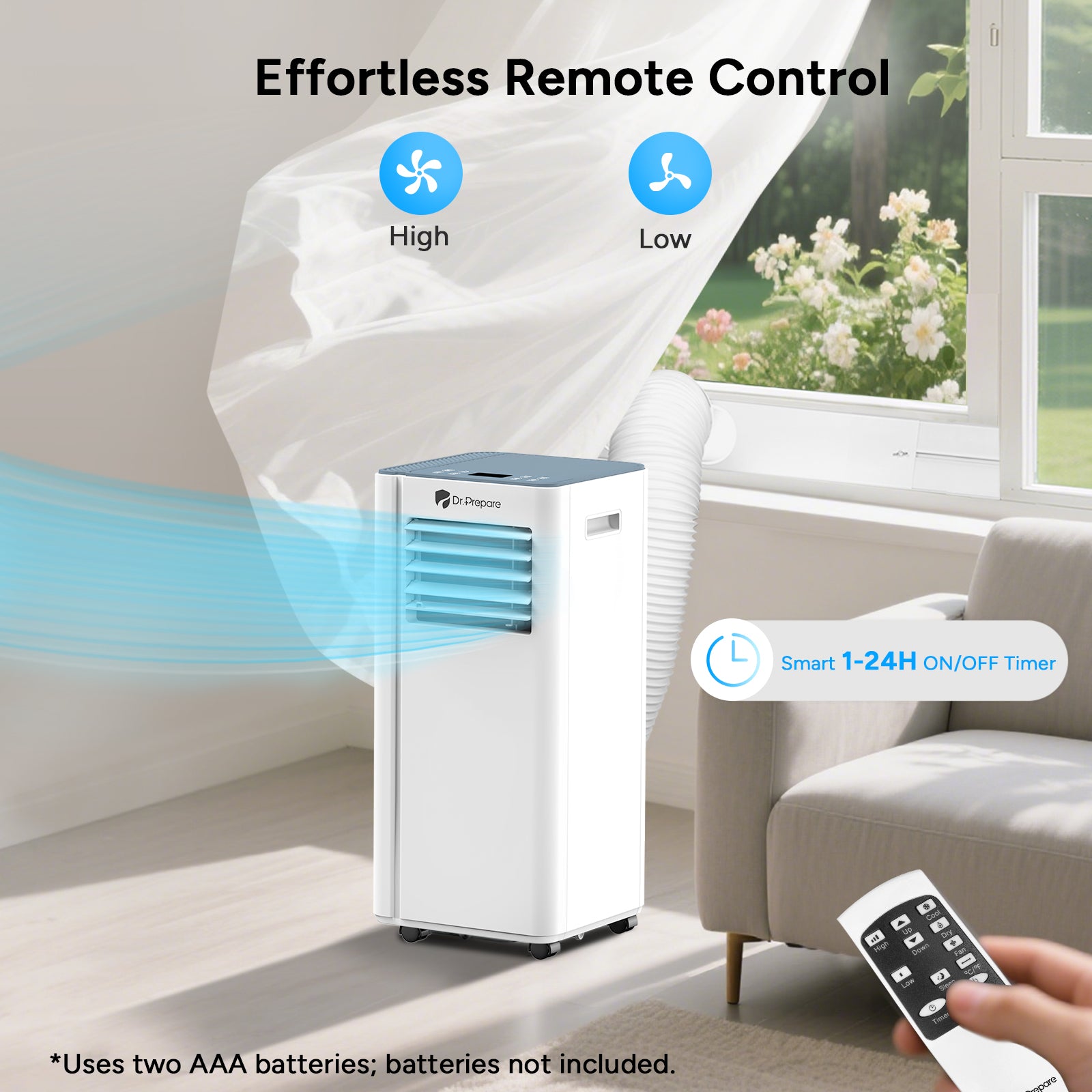 Dr.Prepare 8000 BTU Portable Air Conditioner