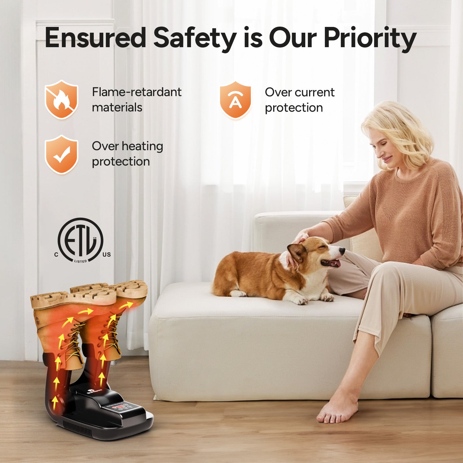 Shoe Dryer with Ozone Function