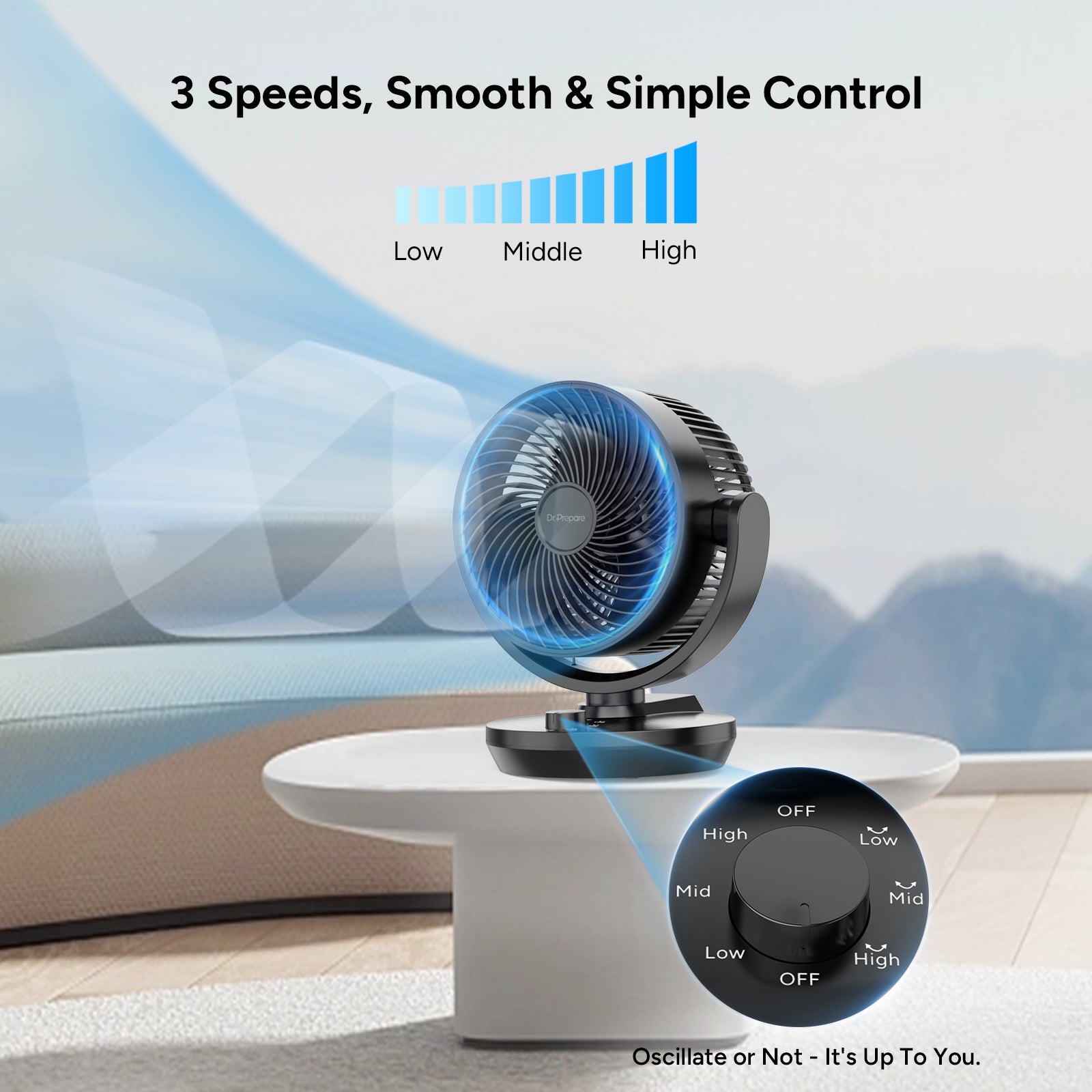 8-inch Air Circulator Fan