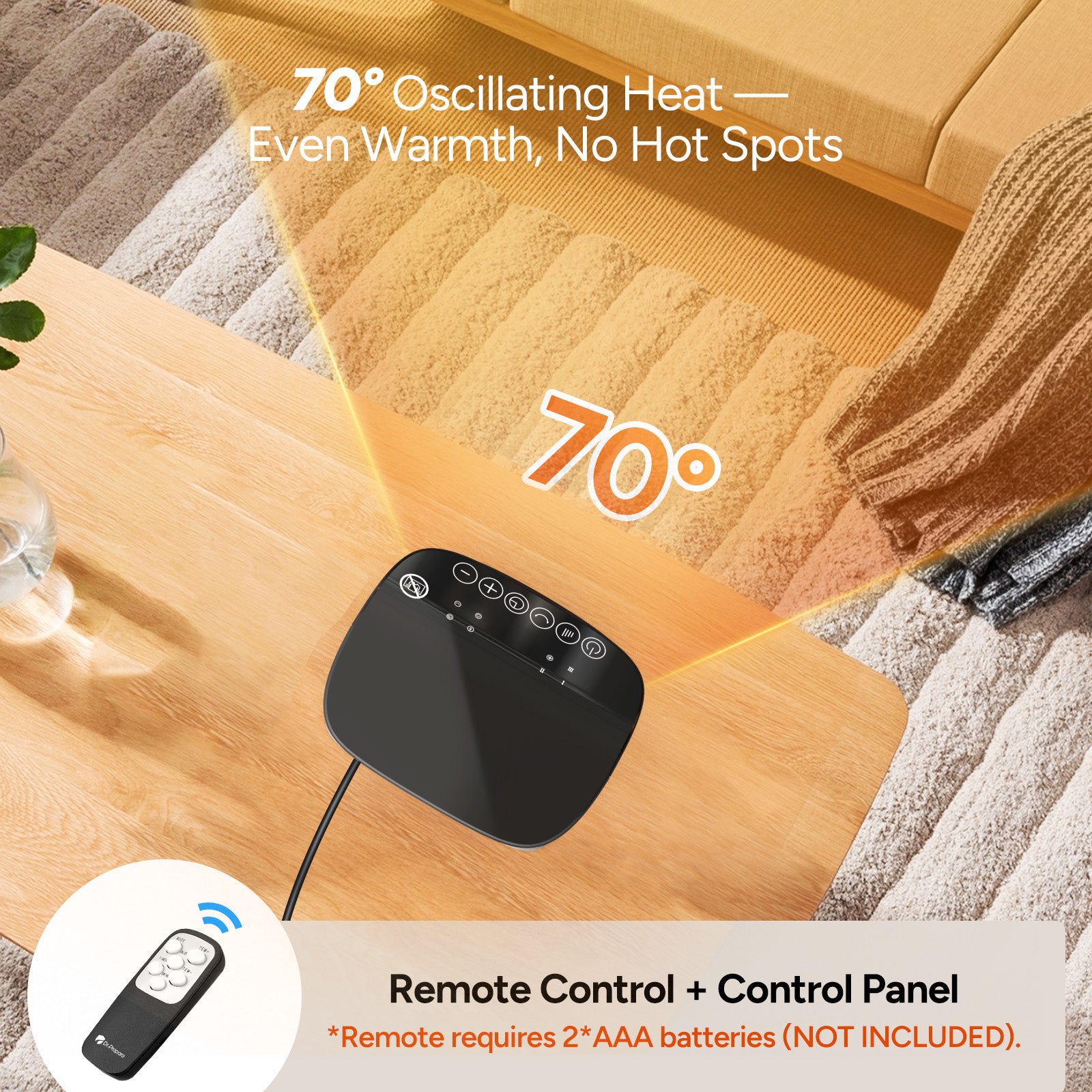 Dr.Prepare Powerful 1500W Space Heater