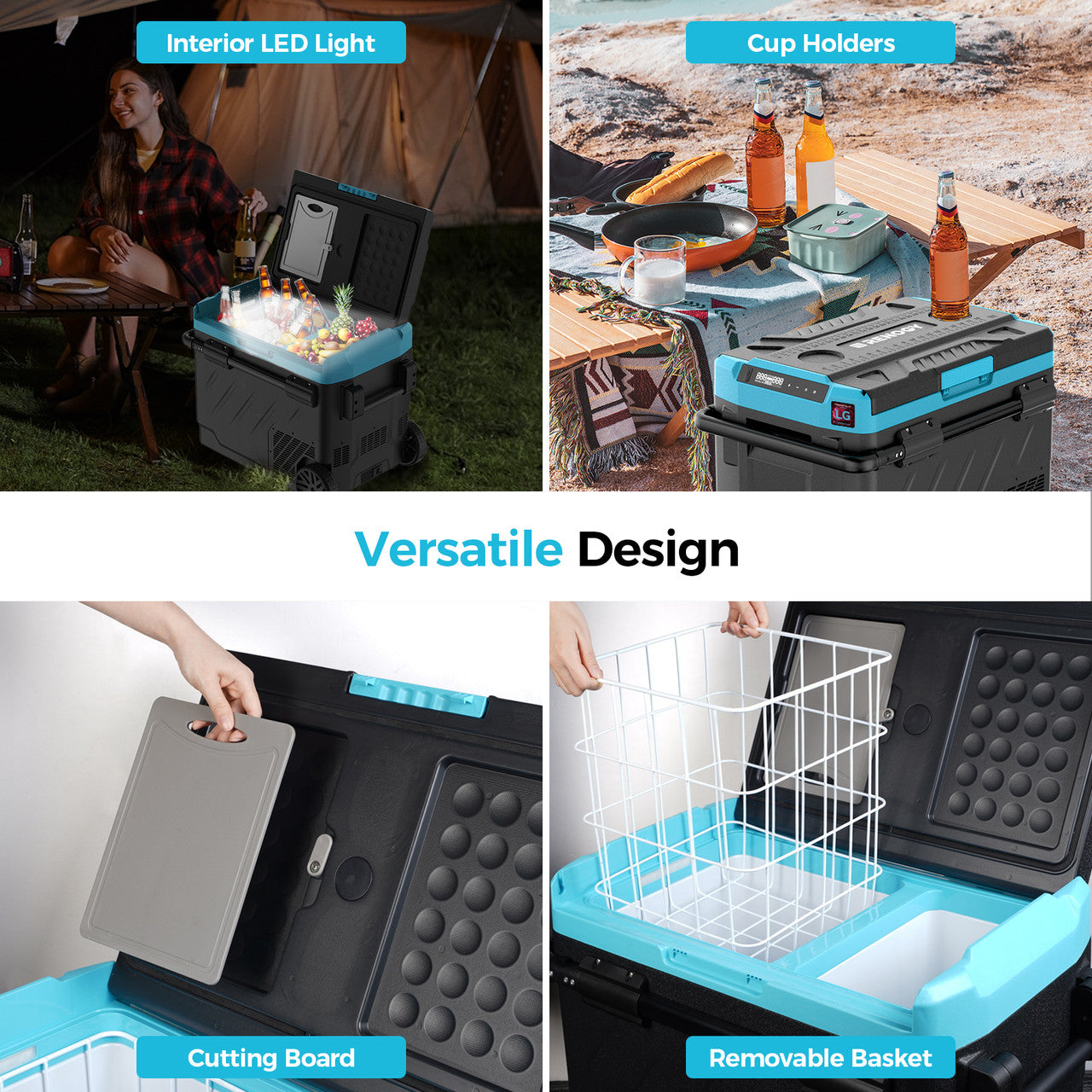 6. portable refrigerator for car