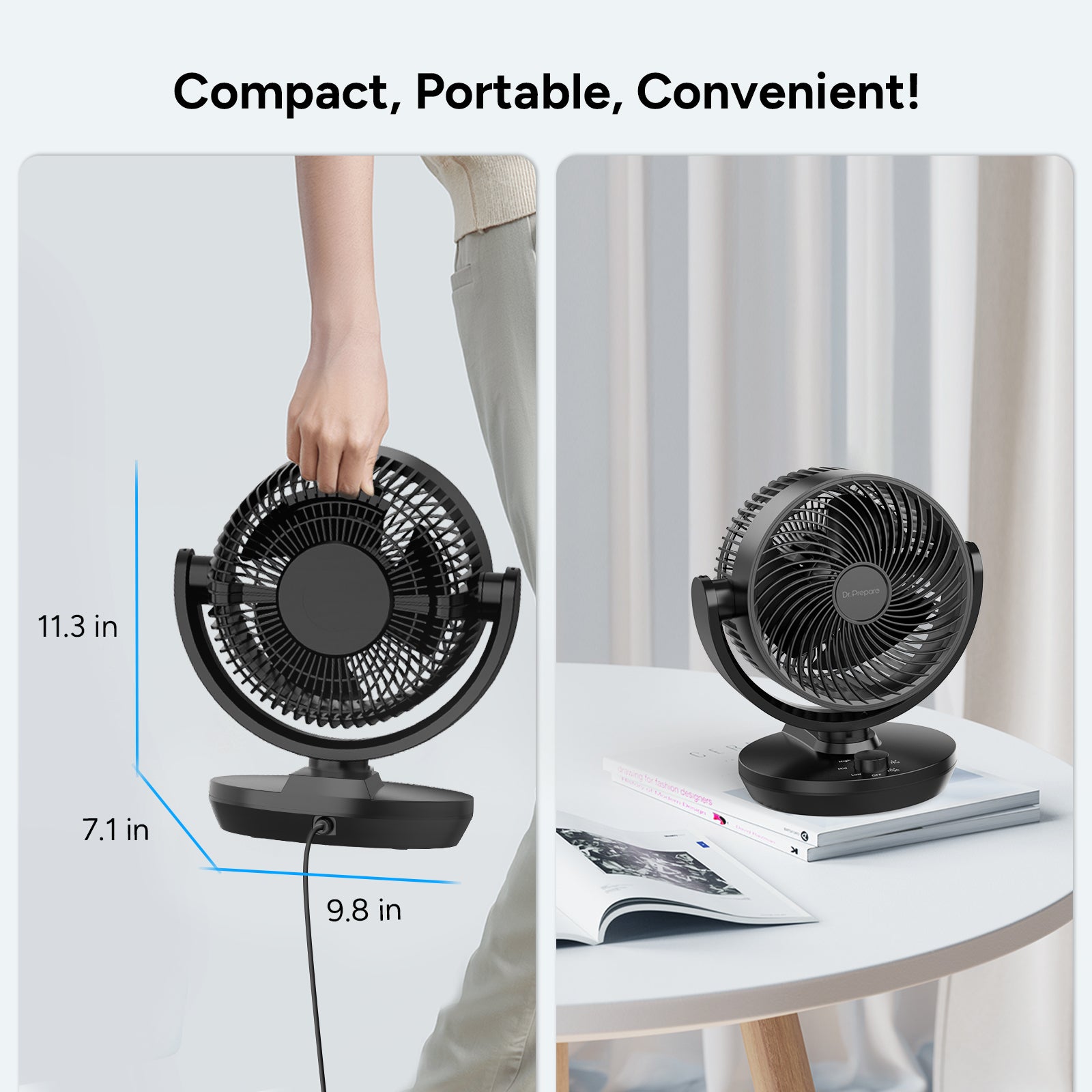 8-inch Air Circulator Fan