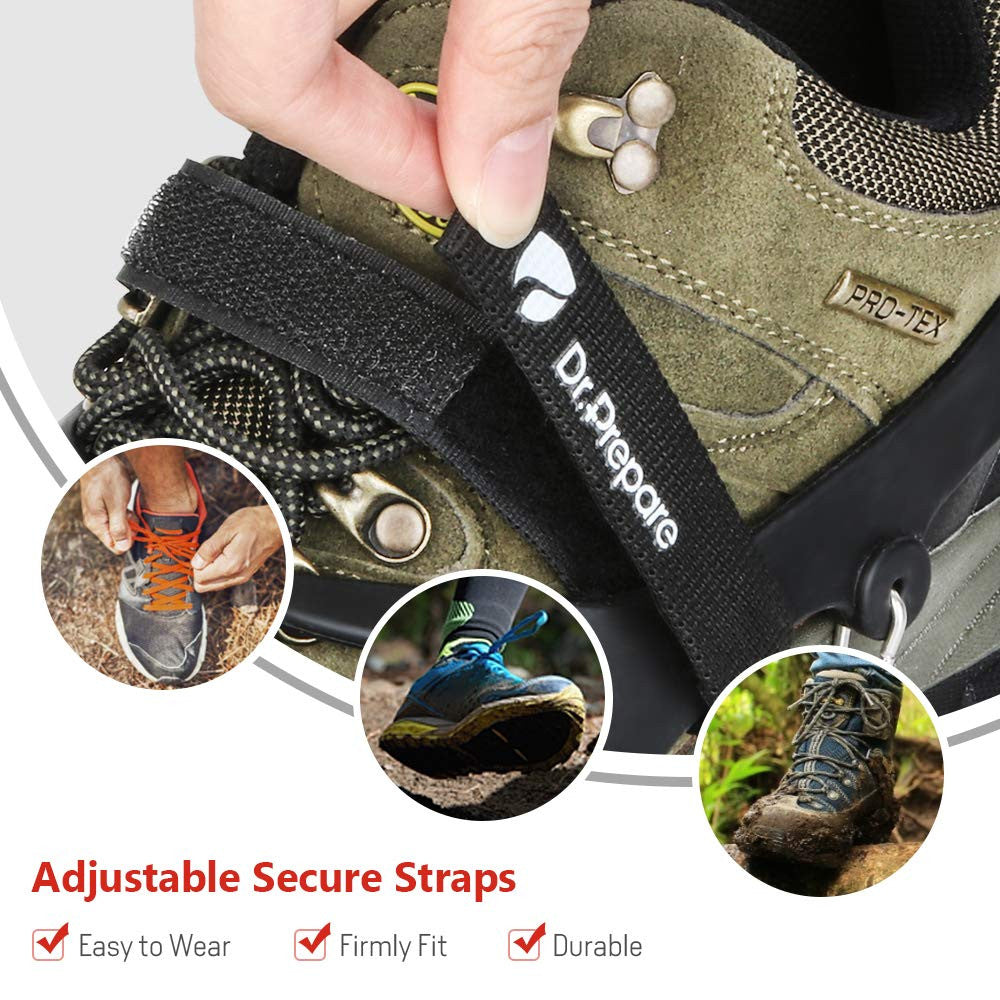 Dr. Prepare Ice Cleats, Ice Grippers & Crampons, Traction Cleats
