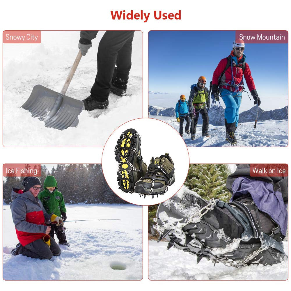 Dr. Prepare Ice Cleats, Ice Grippers & Crampons, Traction Cleats