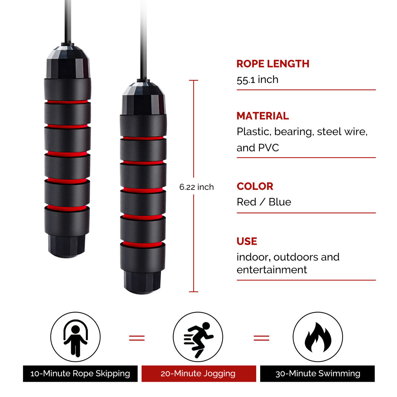 Jump Rope -- 2 Pack