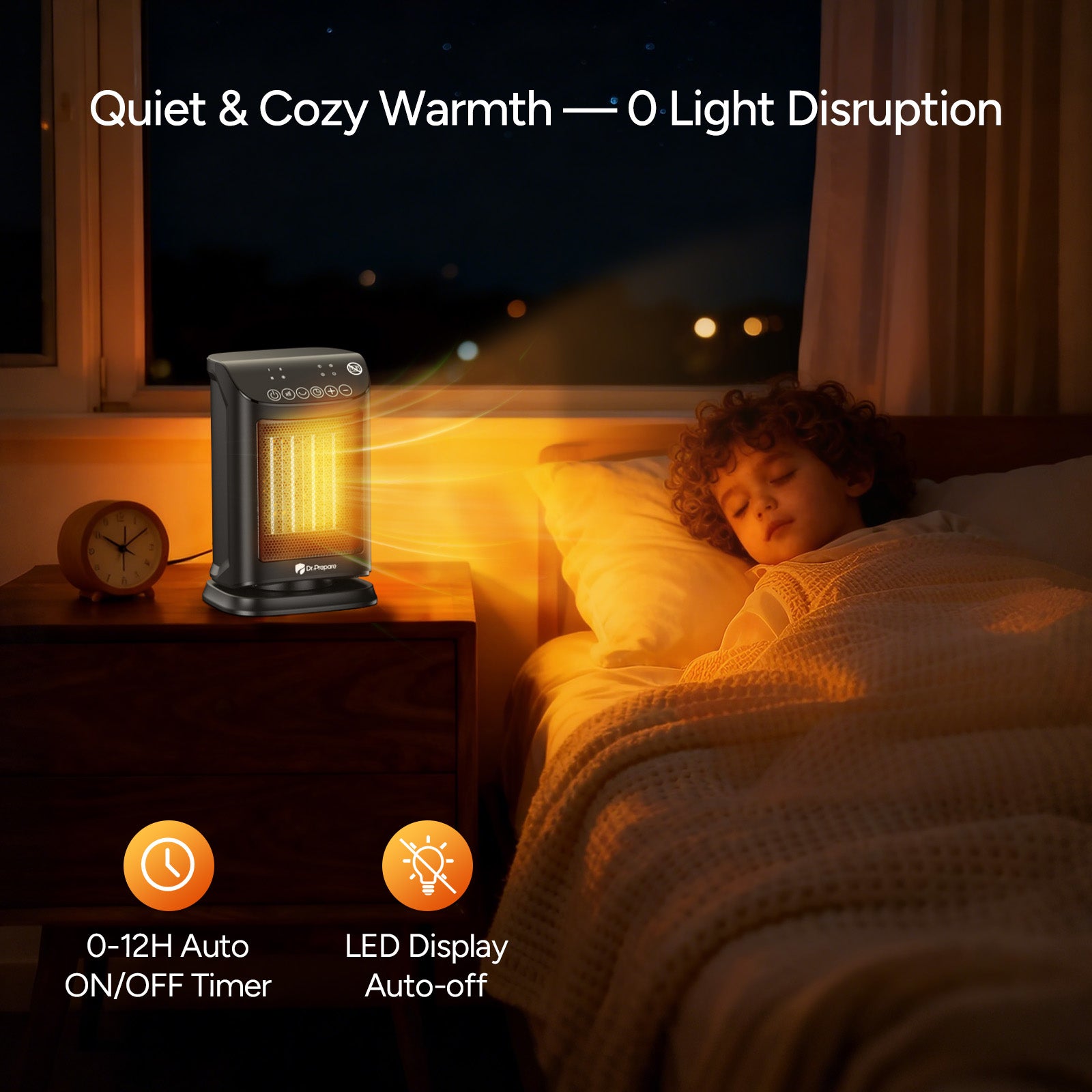 Dr.Prepare Powerful 1500W Space Heater