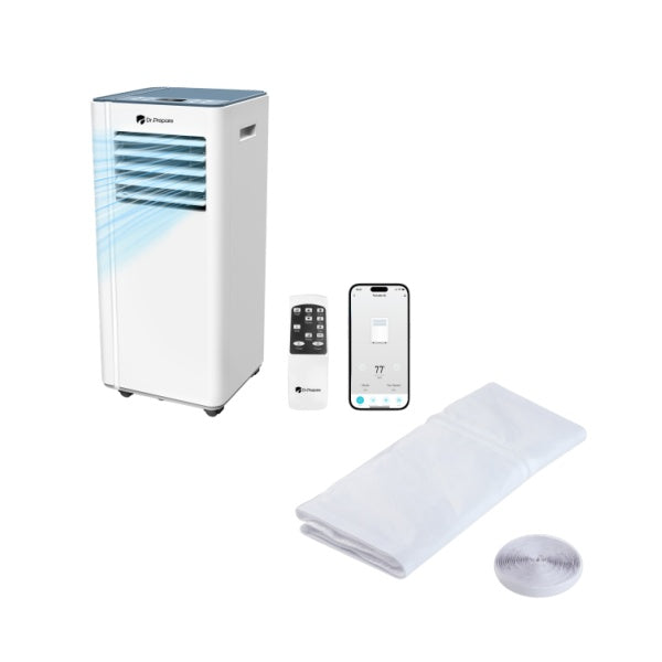 Dr.Prepare 8000 BTU Smart WiFi Portable Air Conditioner