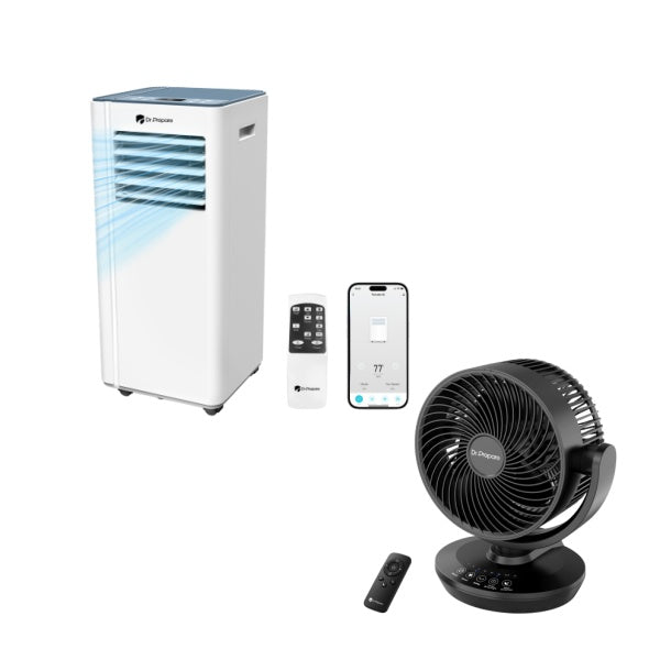 Dr.Prepare 8000 BTU Smart WiFi Portable Air Conditioner