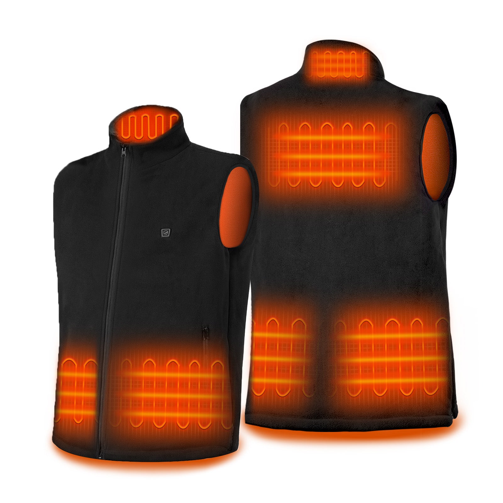 Electric Unisex Heated Fleece Vest