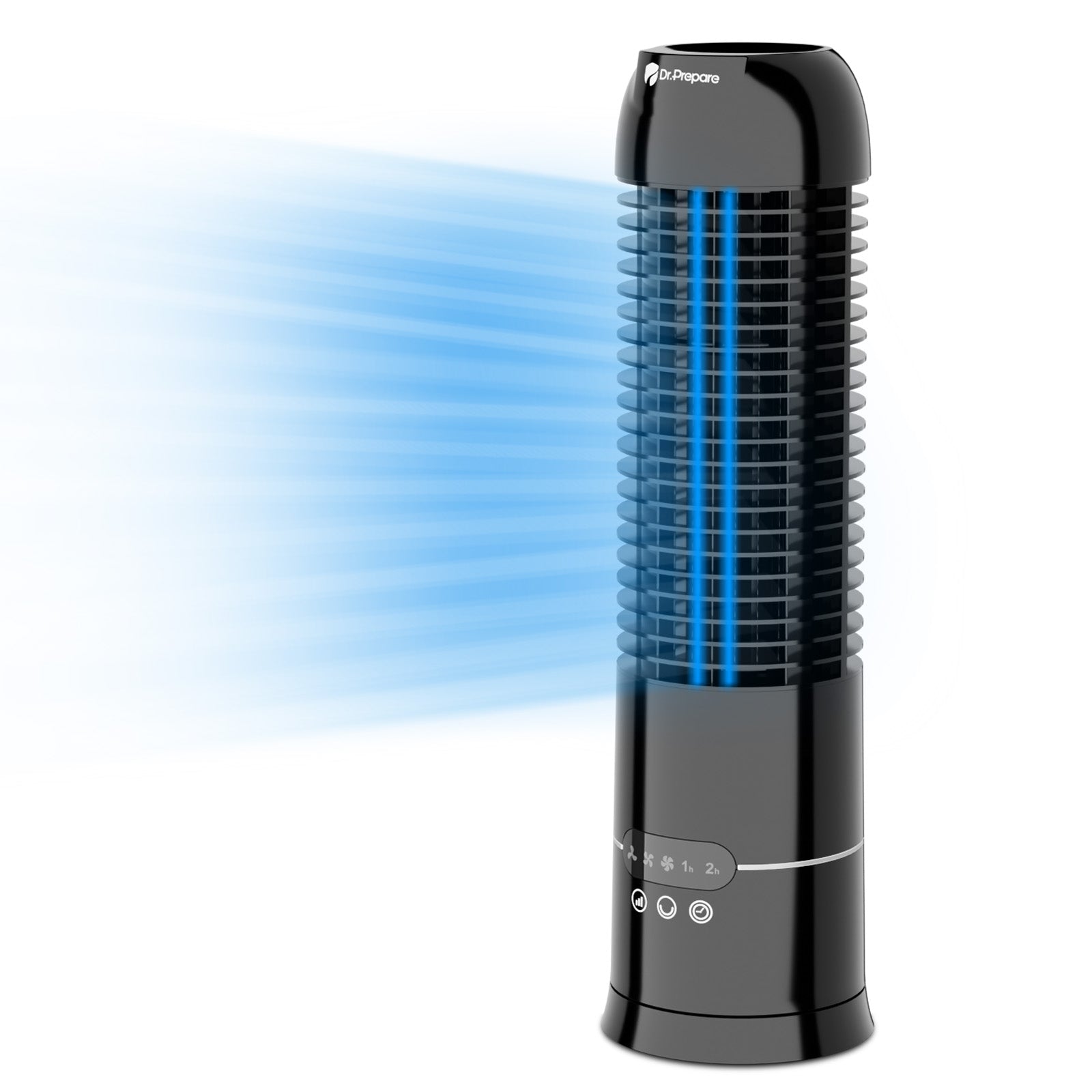 thumbnail image 2 of Kingavon 16 Inch Oscillating Tower Fan – Extendable Free Standing Pedestal – Home Cooling 2 of 5