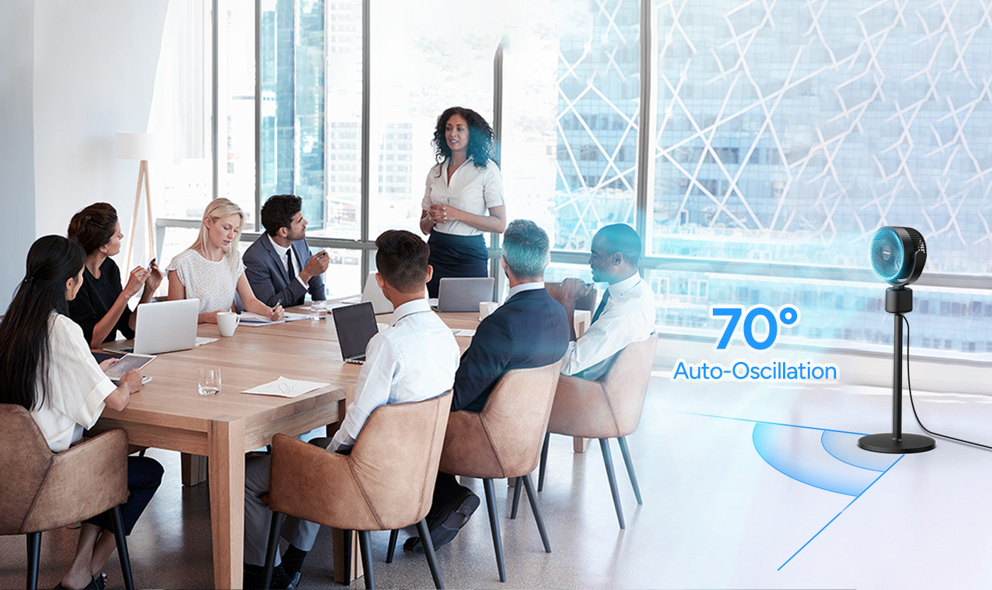Meet Your New Favorite Summer Companion -   The Dr.Prepare Misting Floor Fan