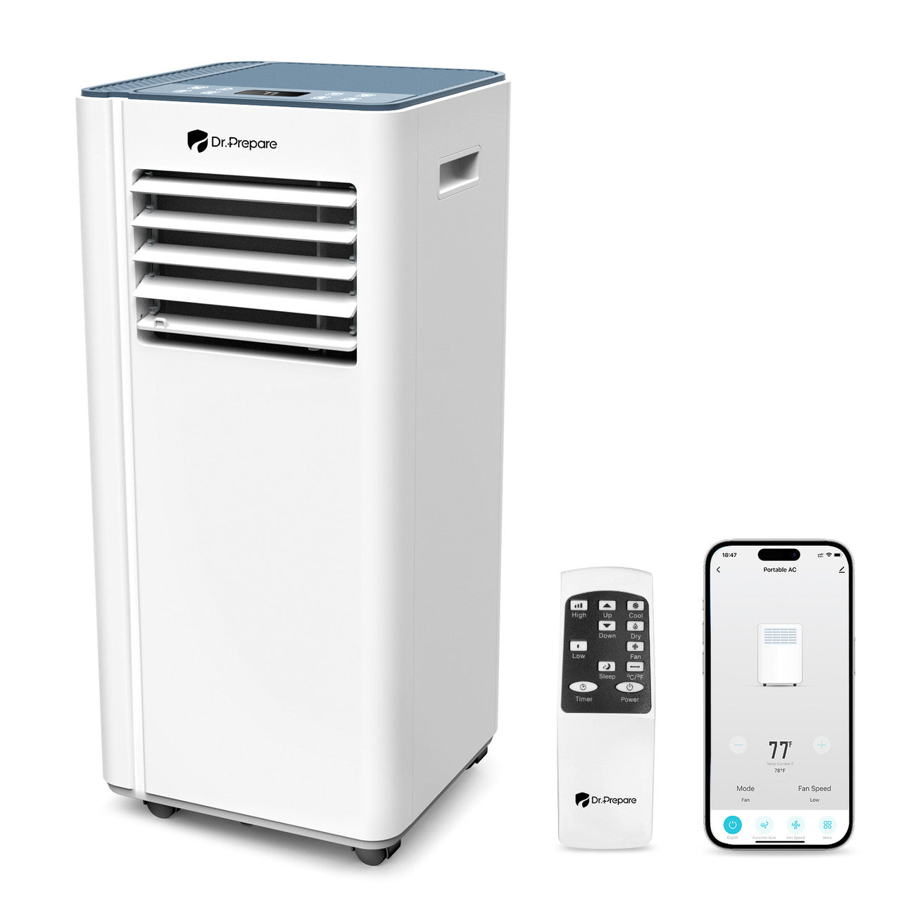 1. Dr.Prepare portable air conditioner