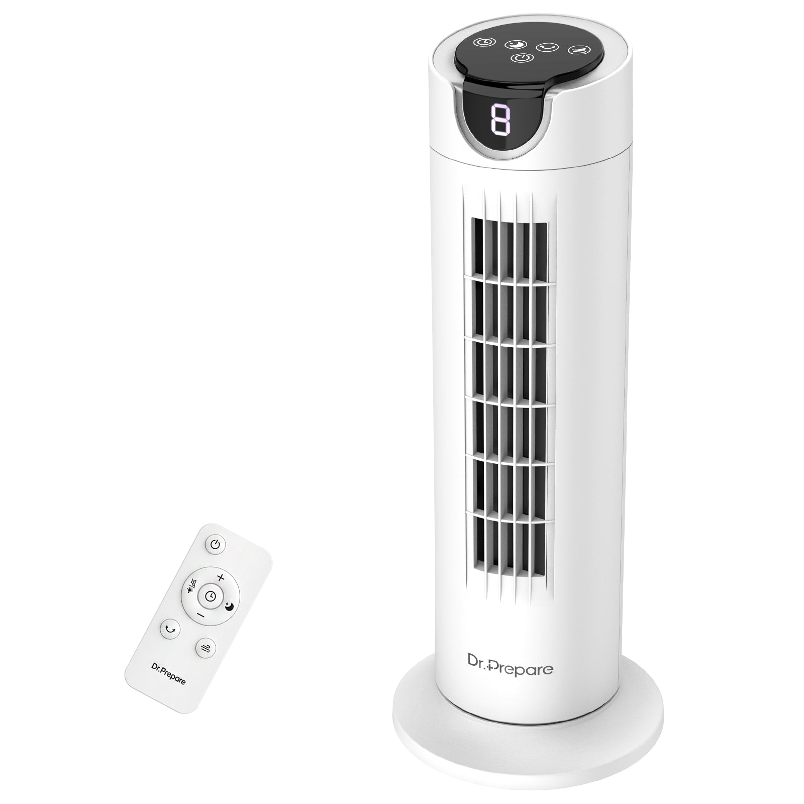 Dr. Prepare 16-inch Tower Fan with 12W DC Motor