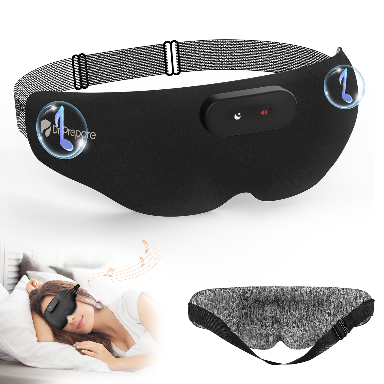 1. white noise eye mask