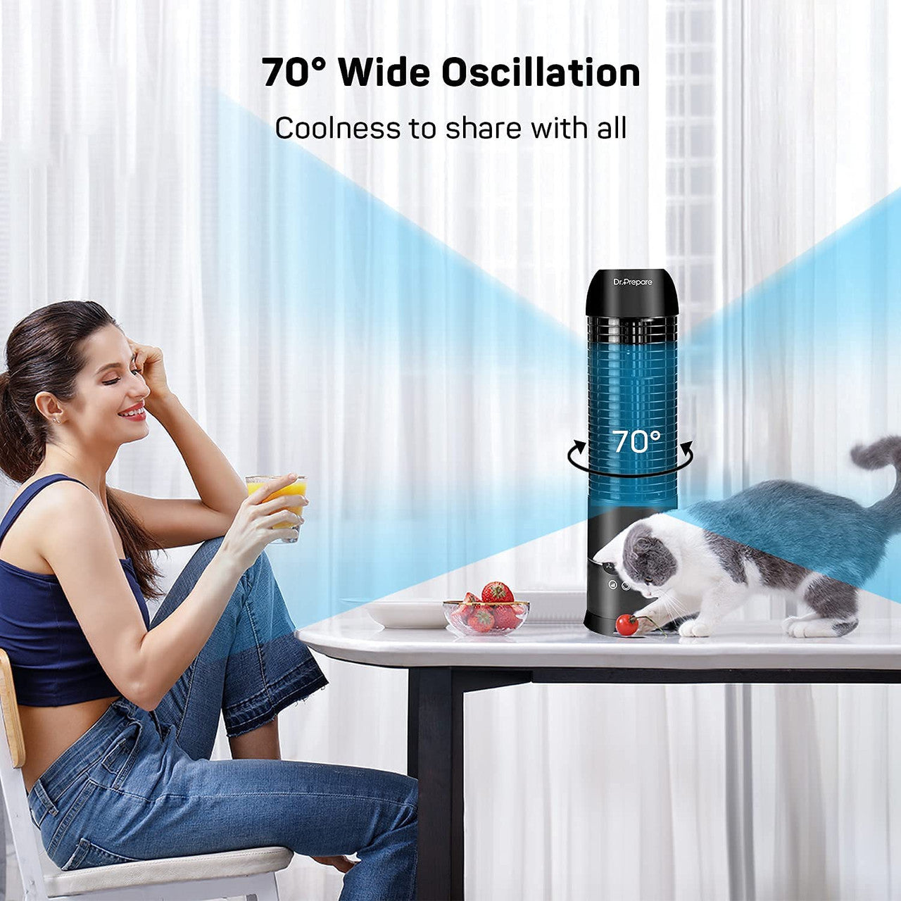 Oscillating selling Tower Fan,