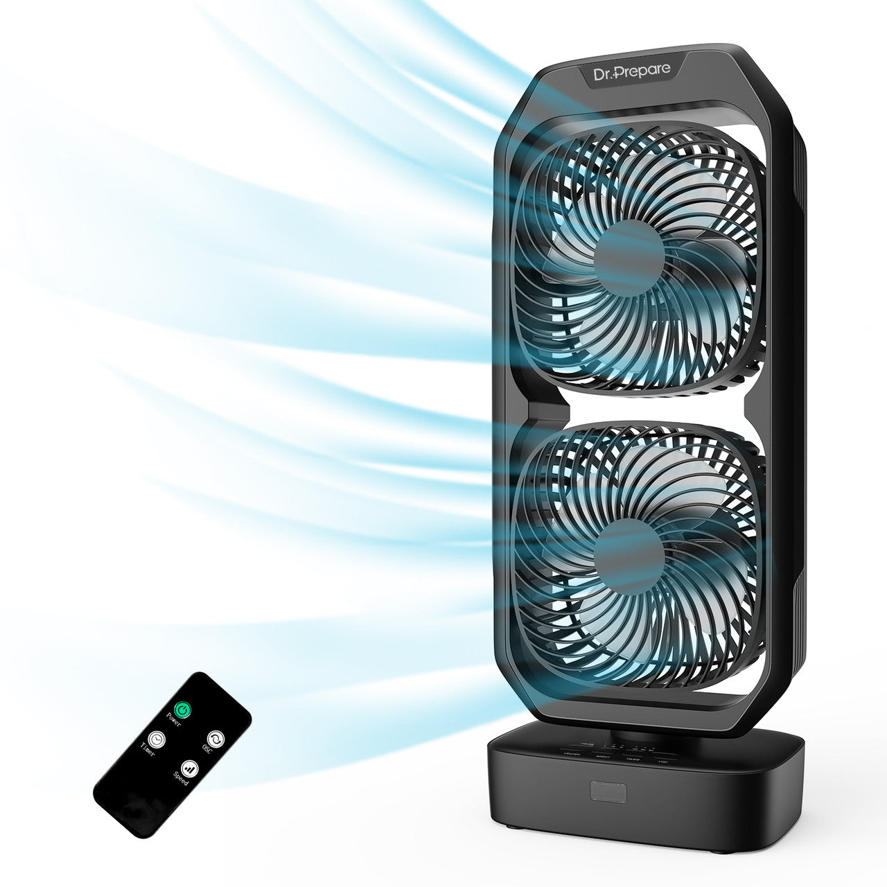 16" oscillating tower fan