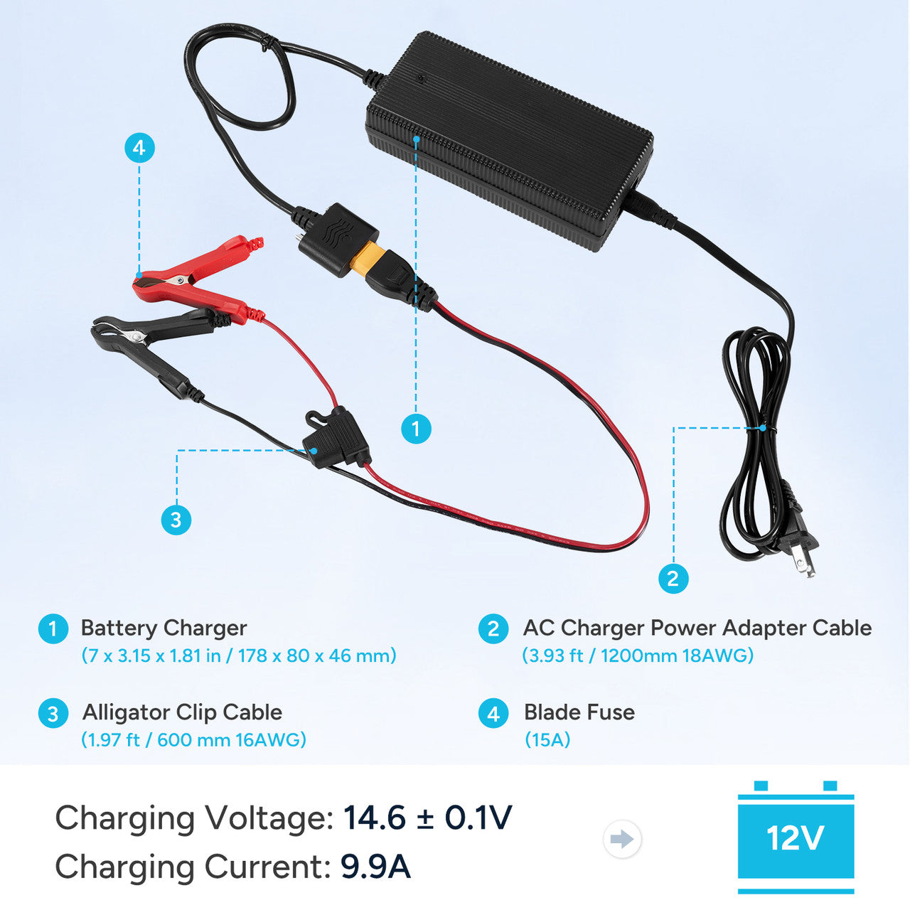 2. lithium battery charger