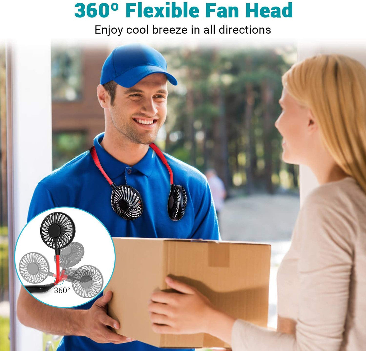 Portable Neck Fan