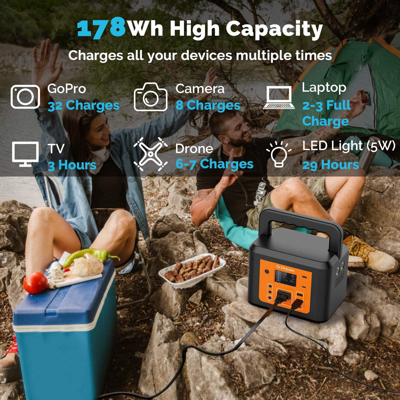 178Wh Portable Power Station