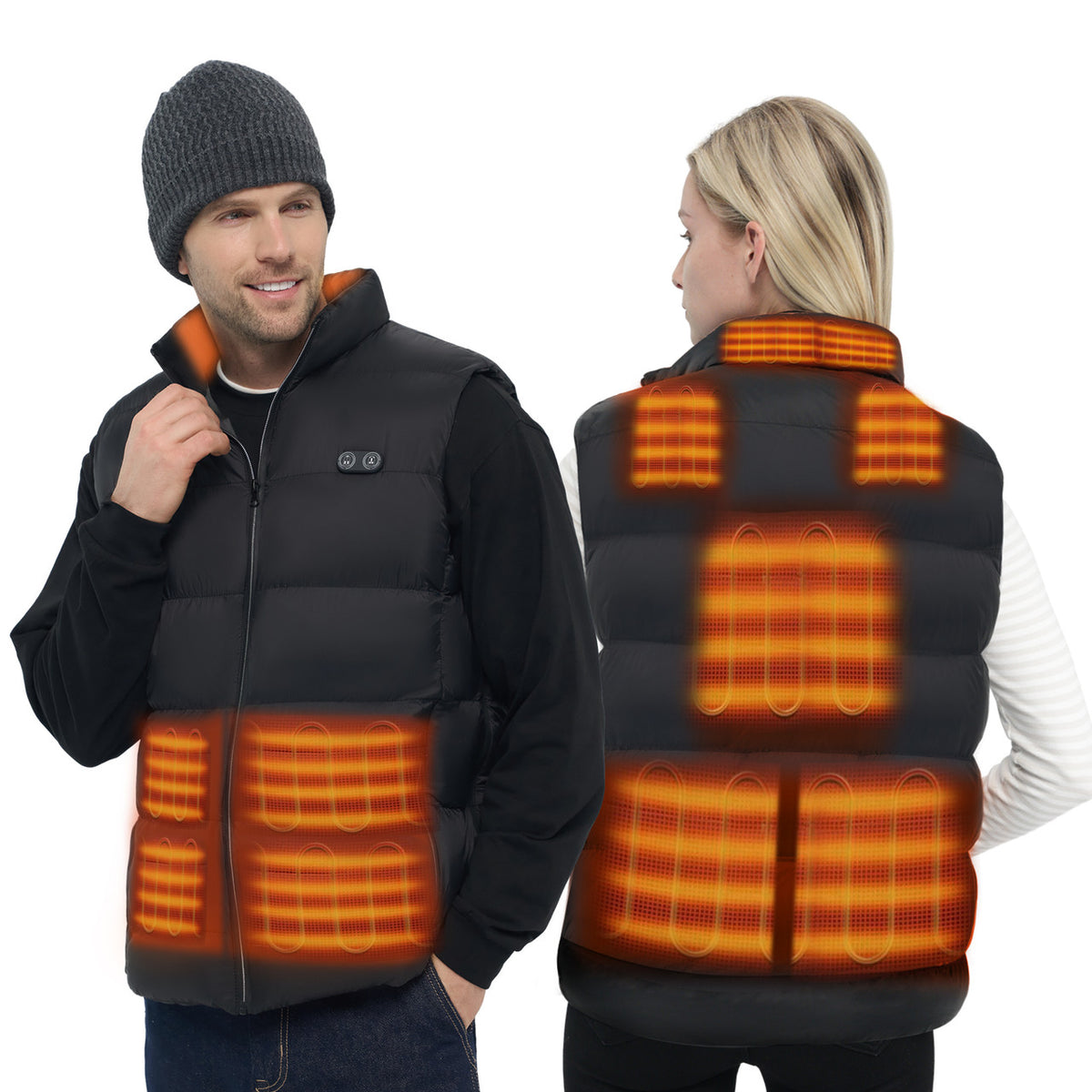 USB Electric Heated Vest Unisex Heated Clothing | Dr. Prepare