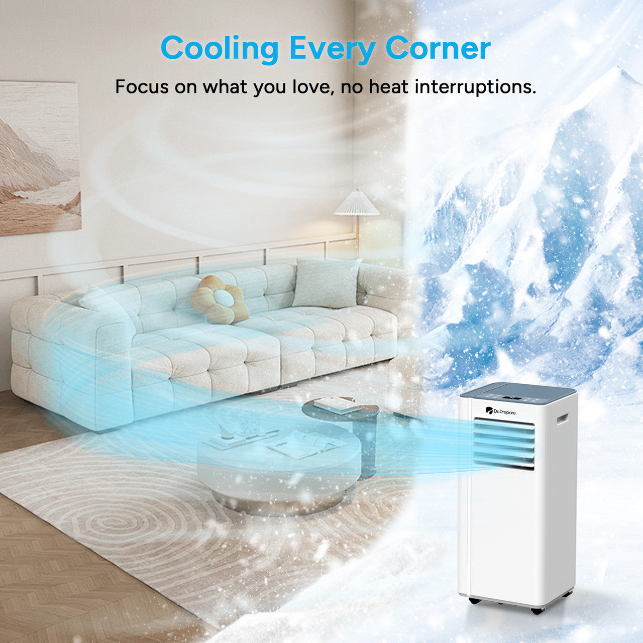 3. portable ac units for rooms