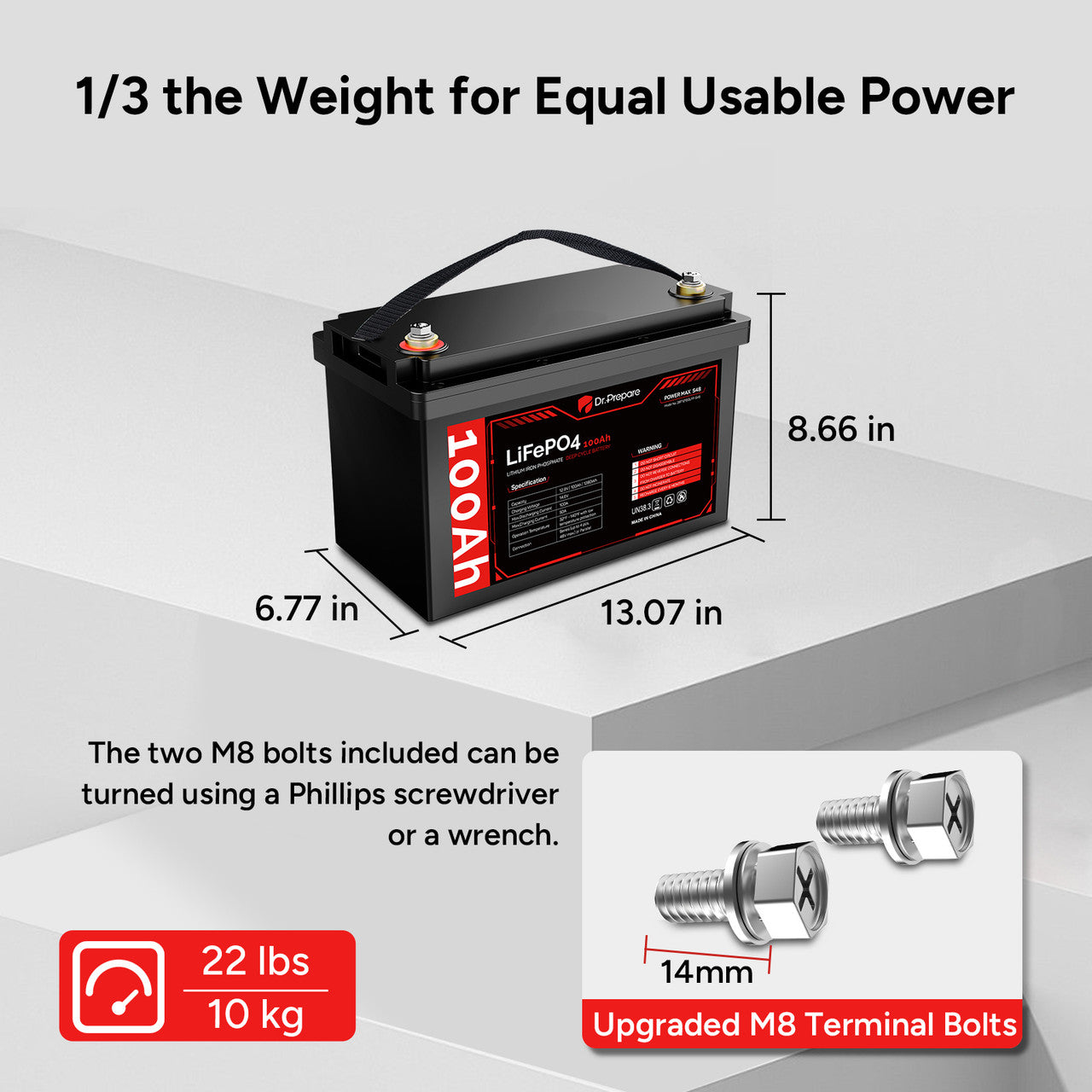 5. lightweight lithium battery