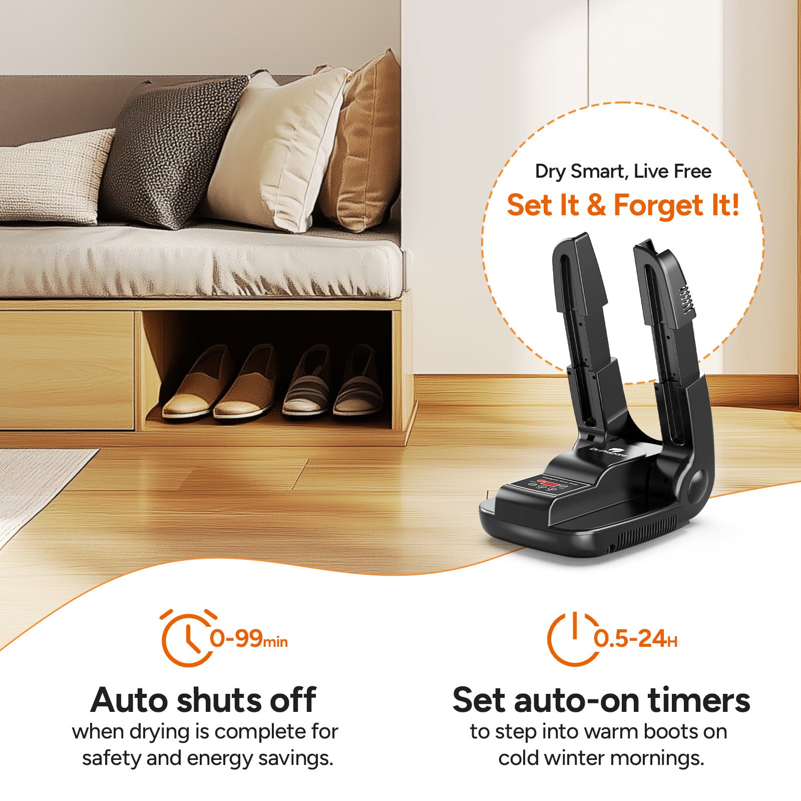 Shoe Dryer with Ozone Function