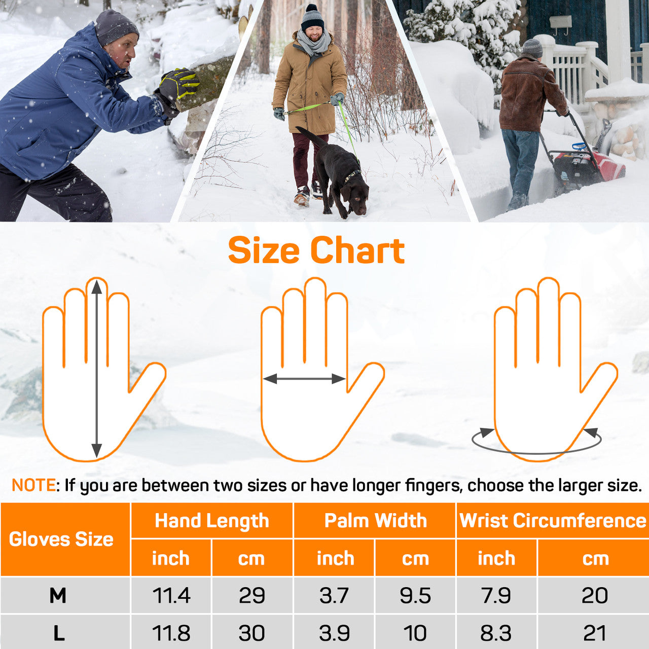 Dr. Prepare Heated Gloves for Men Women, 3200mAh Rechargeable Electric Battery, Thin Heated motorcycle Work Gloves Liners, Touch Screen Gloves Winter Hand Warmer for hunting skiing Snowboarding