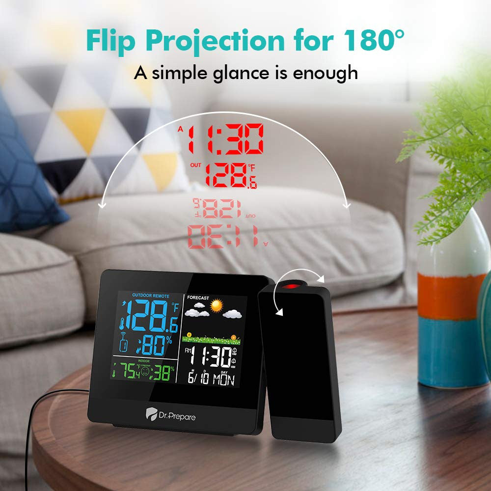 Dr. Prepare Projection Alarm Clock - 003