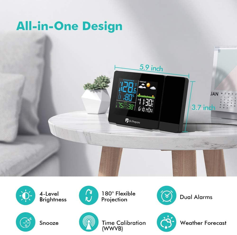 Projection Alarm Clock 004