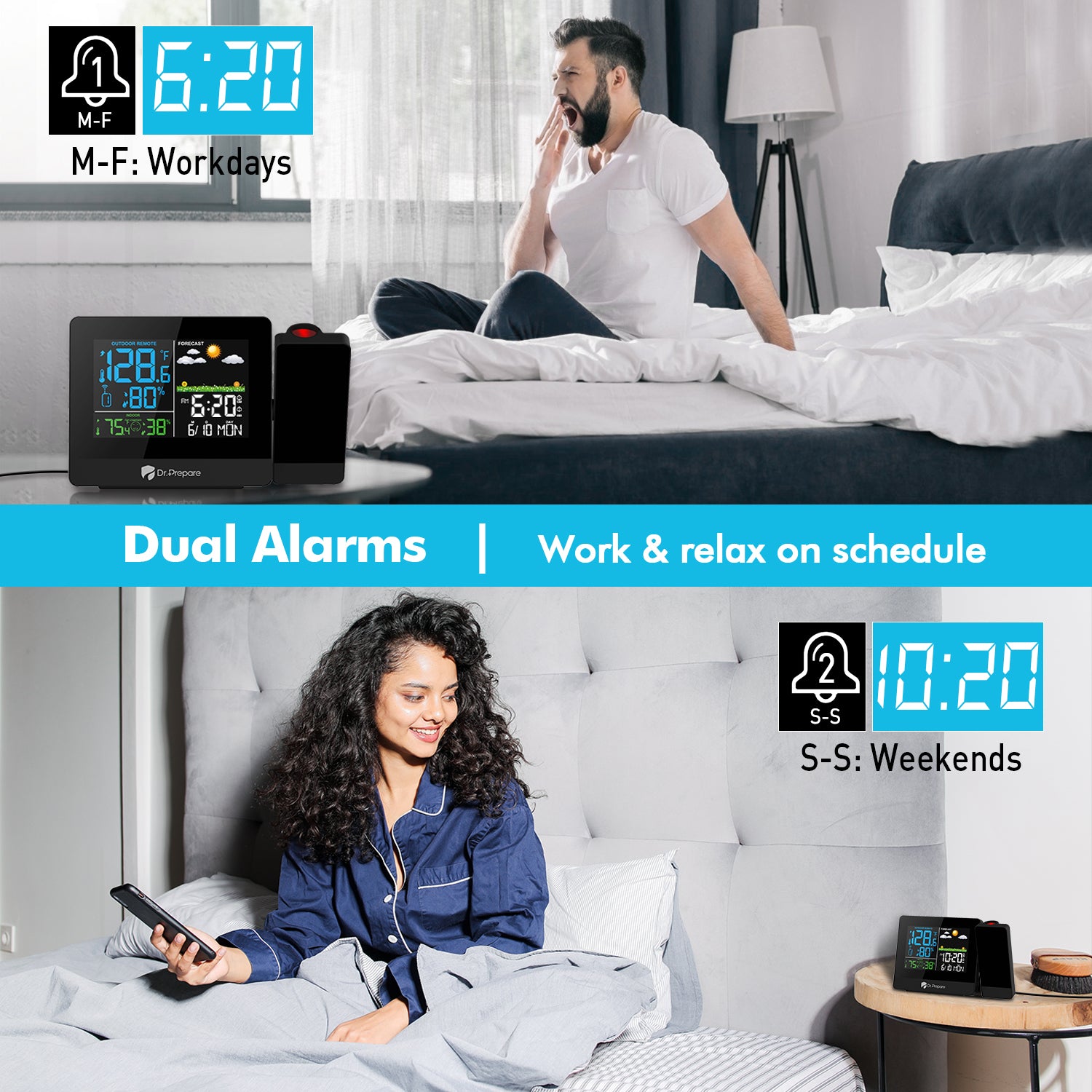 Projection Alarm Clock 003