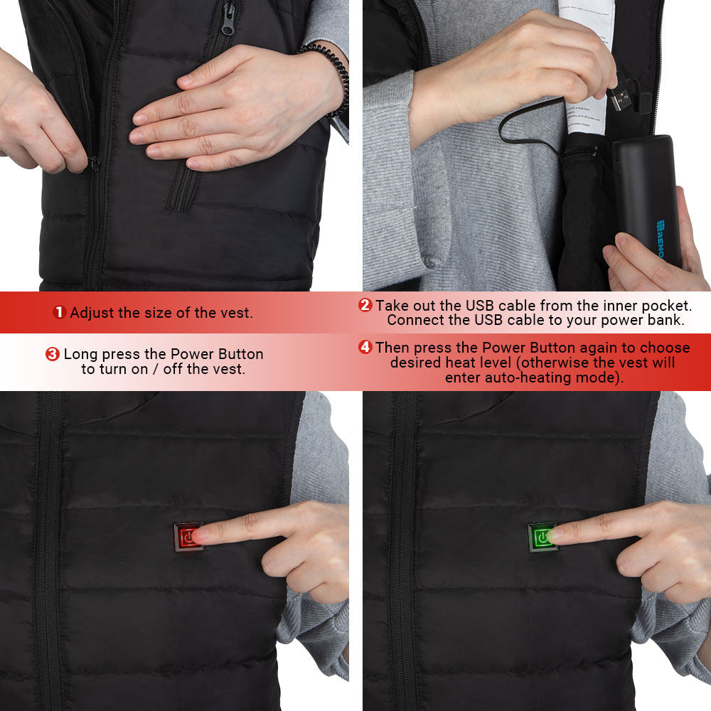 Dr. Prepare Electric Heated Vest