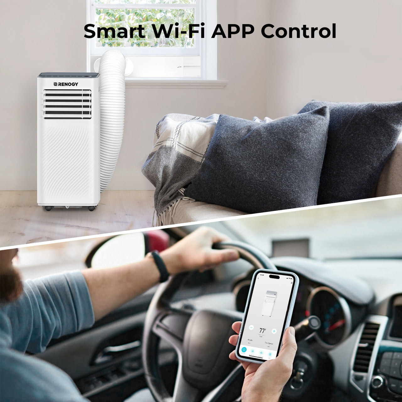 2. Renogy Portable AC with smart Wi-Fi